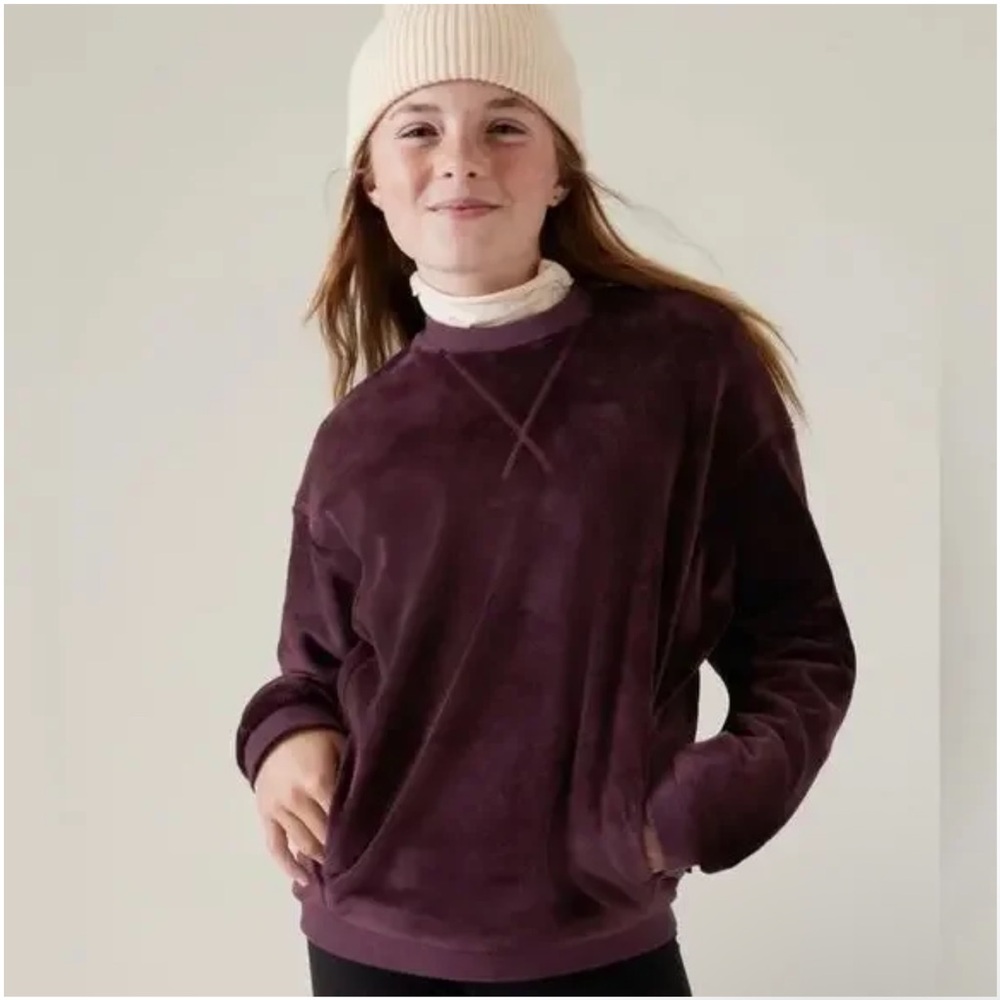 Athleta Black Crewneck Sweater